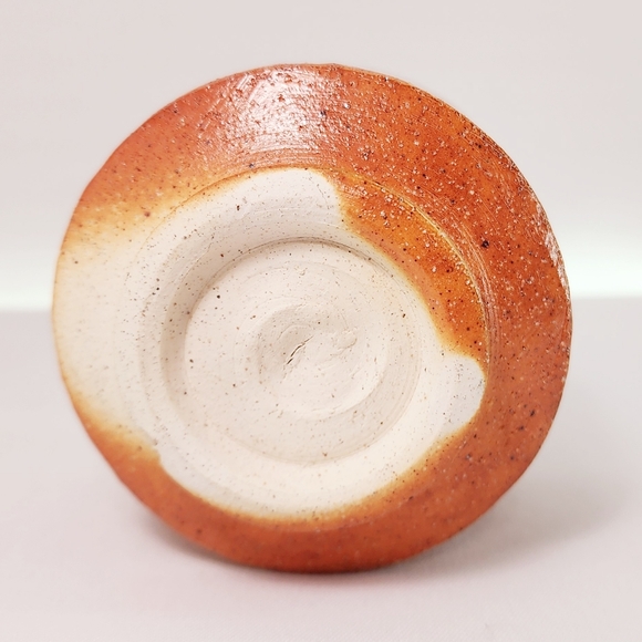 Vintage handmade yunomi cup, matcha bowl, or candle holder - Picture 9 of 9